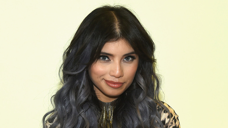 Pentatonix singer Kirstin Maldonado smirking