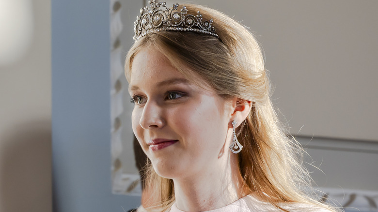 Princess Eléonore of Belgium close-up