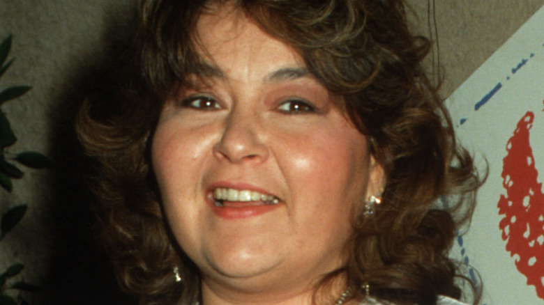 Roseanne Barr smiling