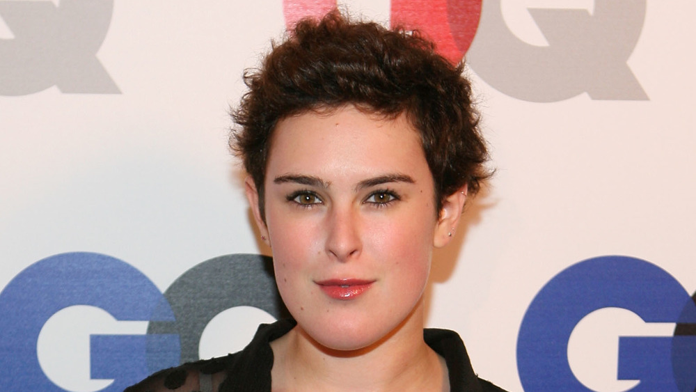 Rumer Willis at a GQ event in 2007