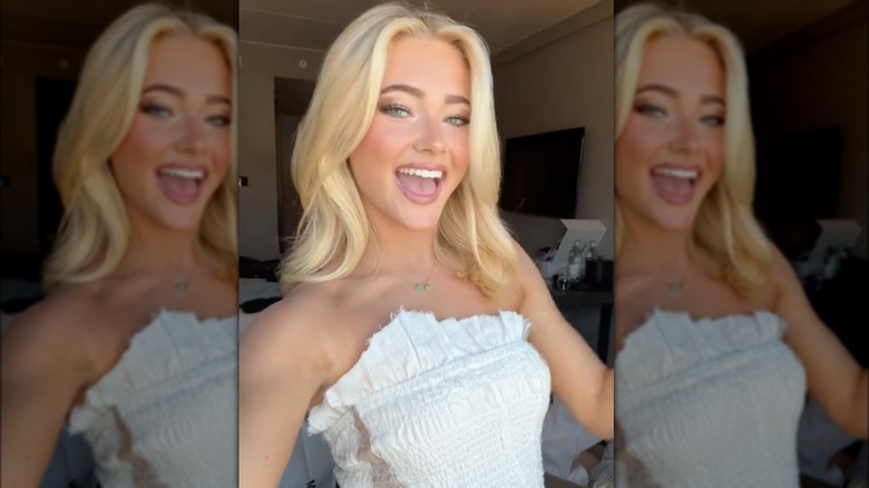 Rylee Arnold in a TikTok