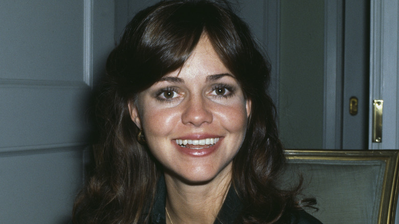 Young Sally Field smiling