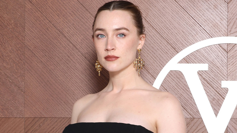 Saoirse Ronan at a Louis Vuitton show in 2025