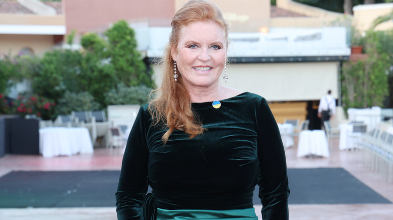 Sarah Ferguson in green 2022