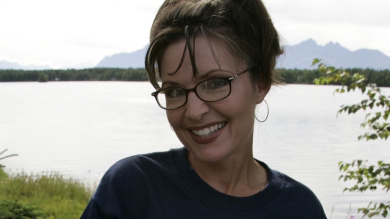 Sarah Palin smiling