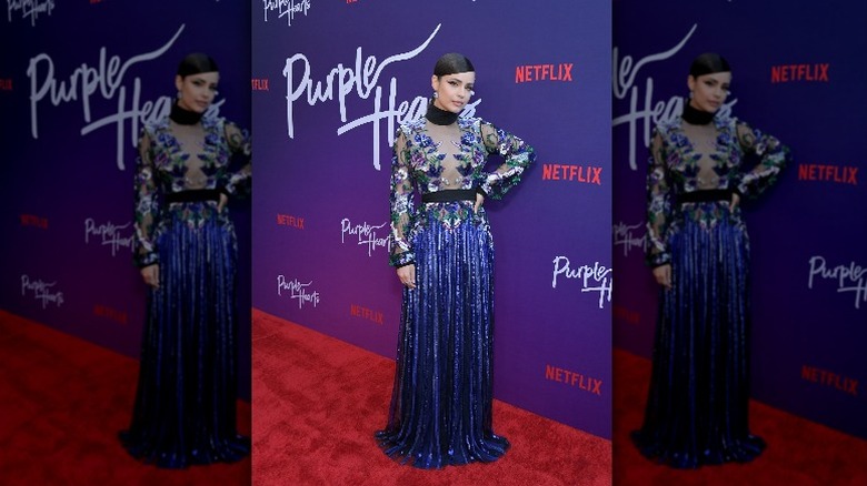 Sofia Carson for Purple Hearts