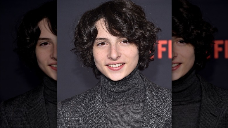 Young Finn Wolfhard smiling