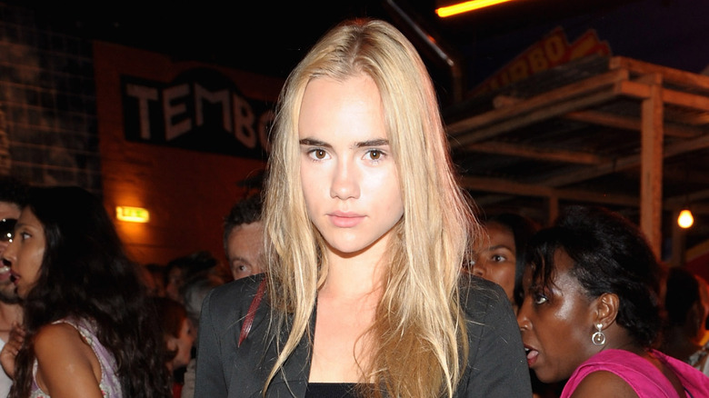 Young Suki Waterhouse at an event