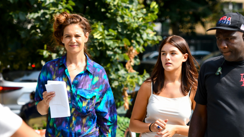 Katie Holmes and Suri Cruise