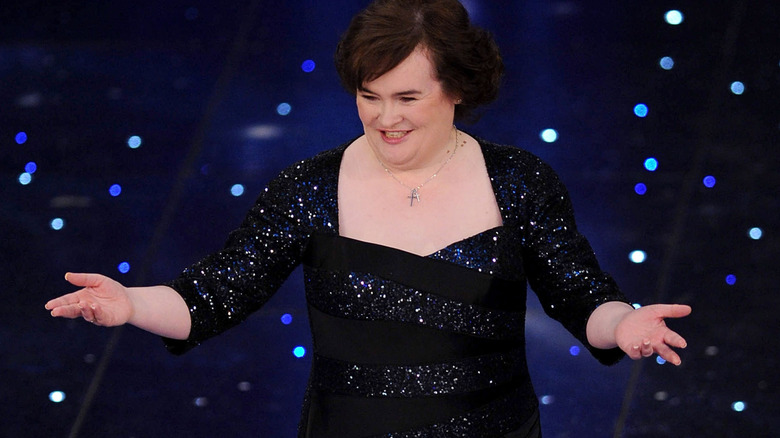 Susan Boyle on stage