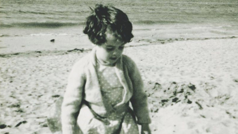 Susan Boyle as a young child