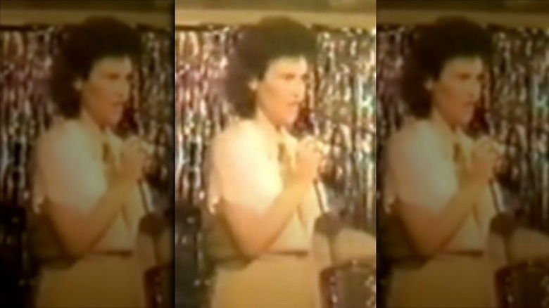 young Susan Boyle singing