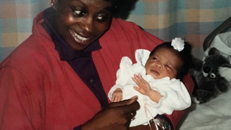 Audrey Rowe and SZA as a baby