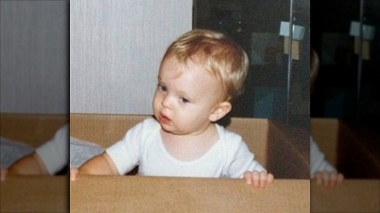 Tiffany Trump as a baby