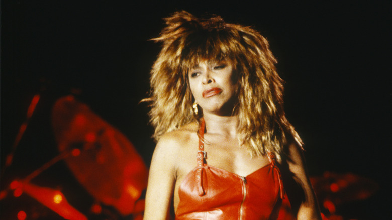Tina Turner performing