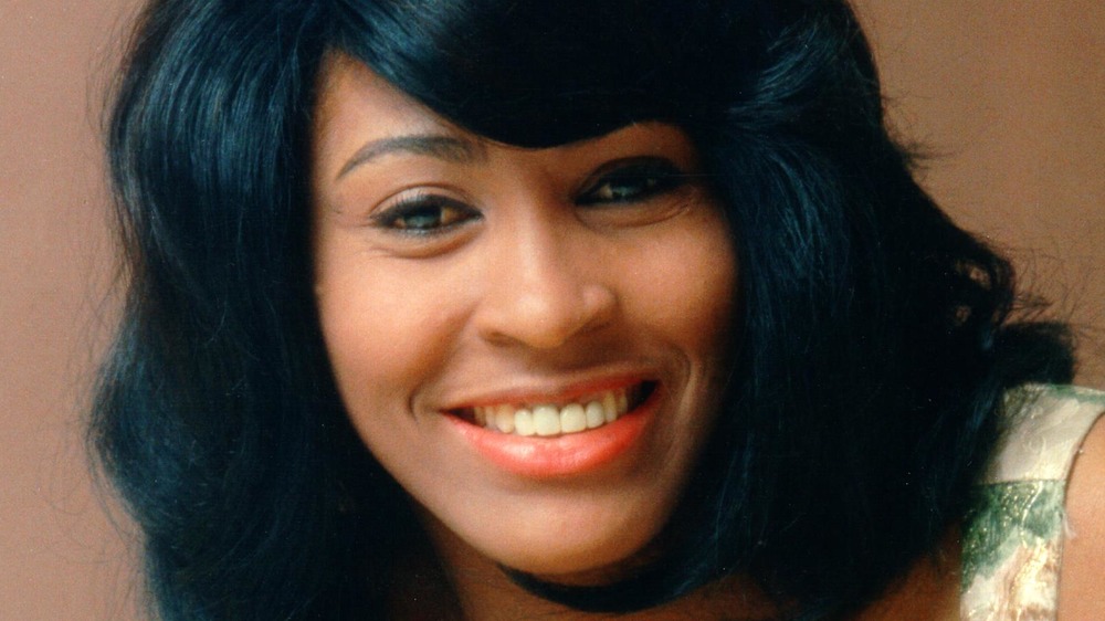 Tina Turner smiling