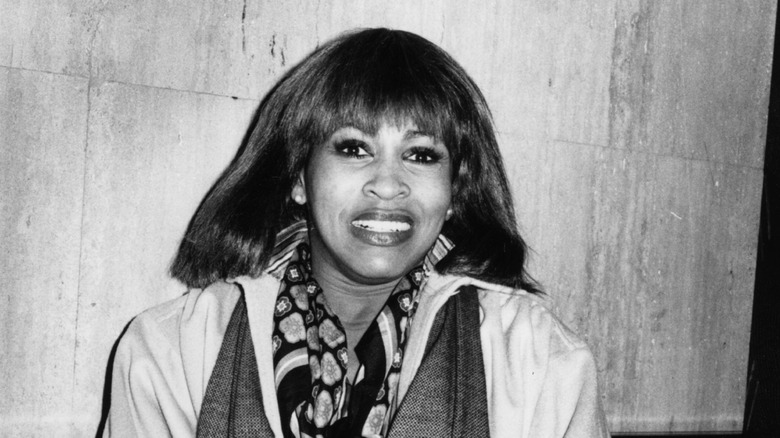 Tina Turner with bangs