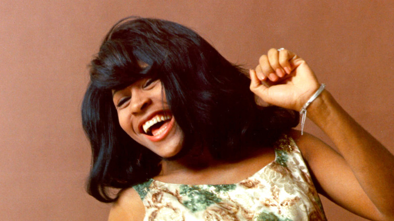 Tina Turner smiling