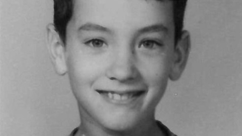 Tom Hanks as a young boy