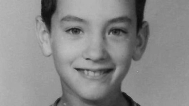 Tom Hanks as a young boy