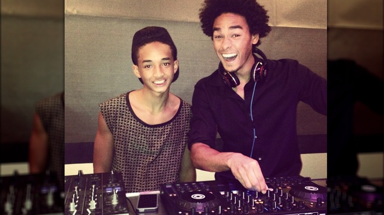 Jaden and Will Smith smiling