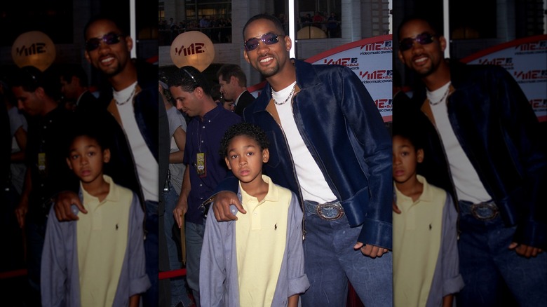 Trey Smith and Will Smith in 2001