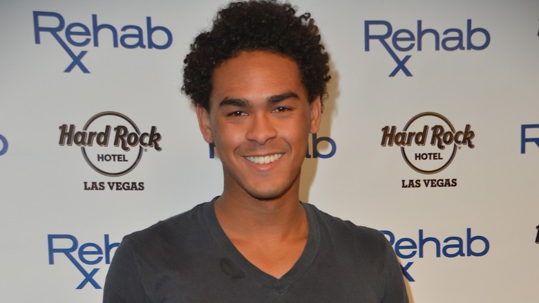 Trey Smith smiling