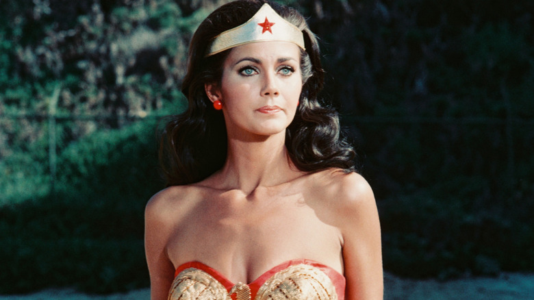 Lynda Carter as Wonder Woman in 1977