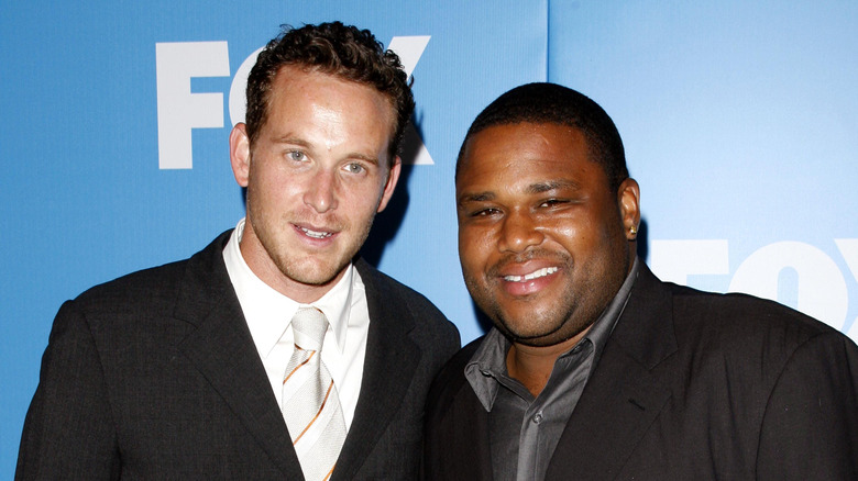 Cole Hauser with K-Ville co-star Anthony Anderson