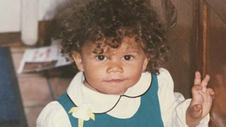 Zendaya as a kid.