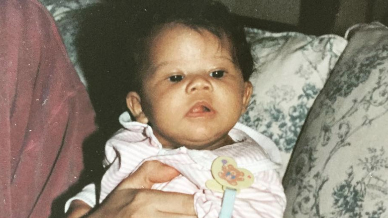 Zendaya as a baby