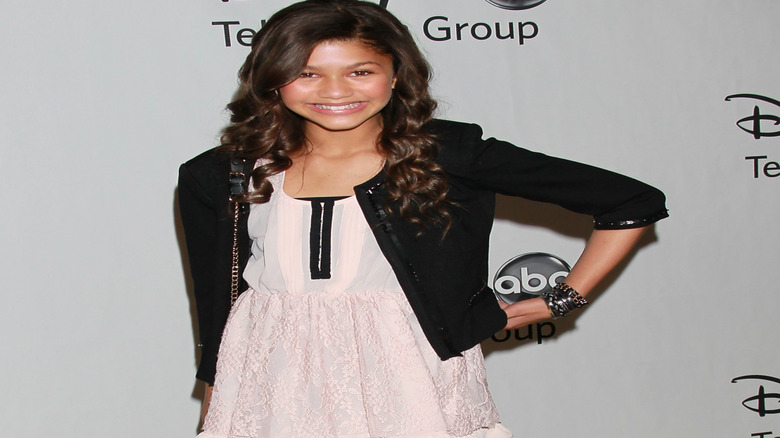 Zendaya as a teen smiling.