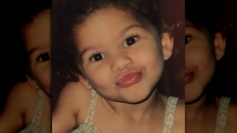 Zendaya as a kid.