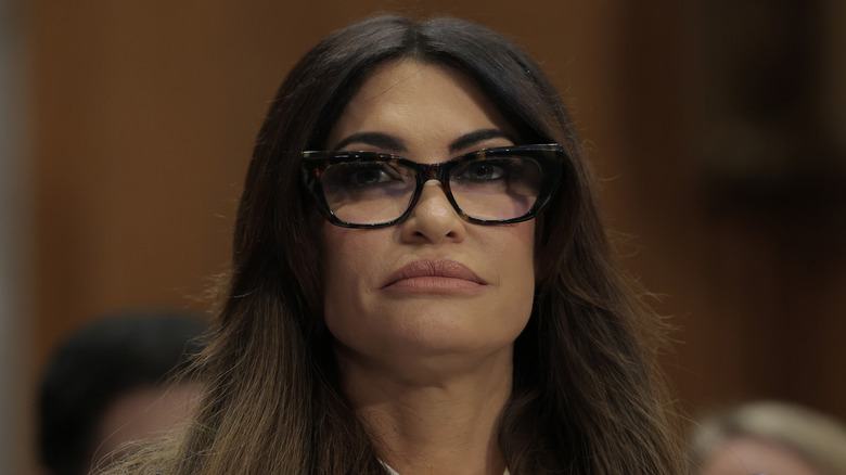 Kimberly Guilfoyle at microphone