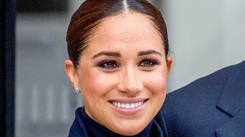 Meghan Markle smiling