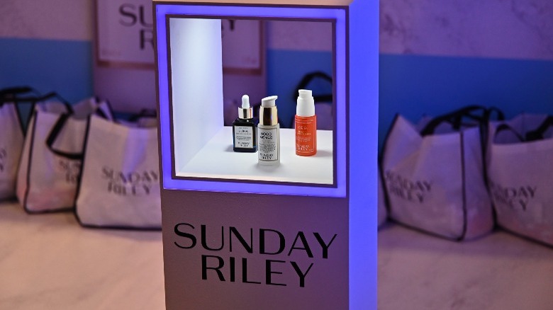 sunday riley display products