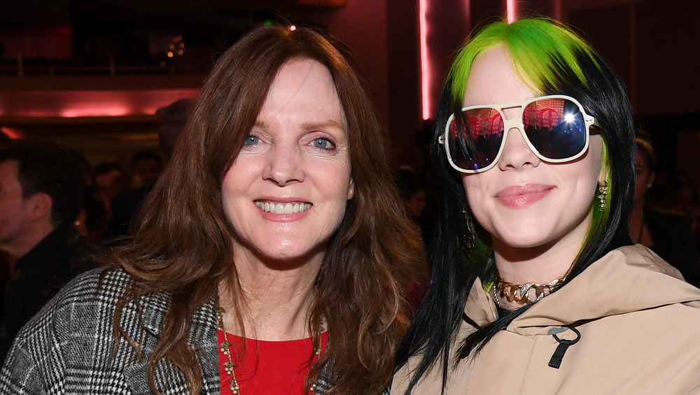 Billie Eilish poses with her mother, Maggie Baird