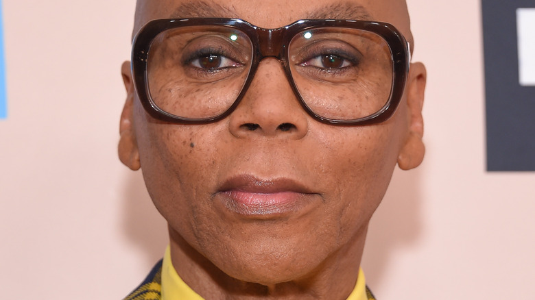 RuPaul looking