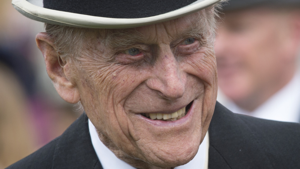 Prince Philip smiling