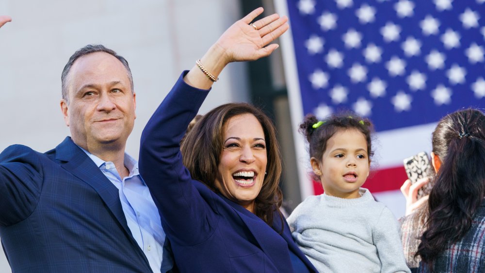 Kamala Harris and family