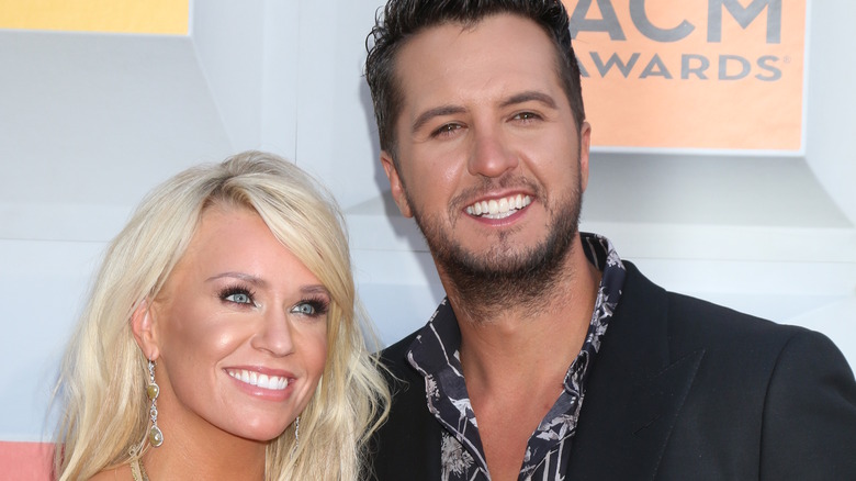 Caroline and Luke Bryan 