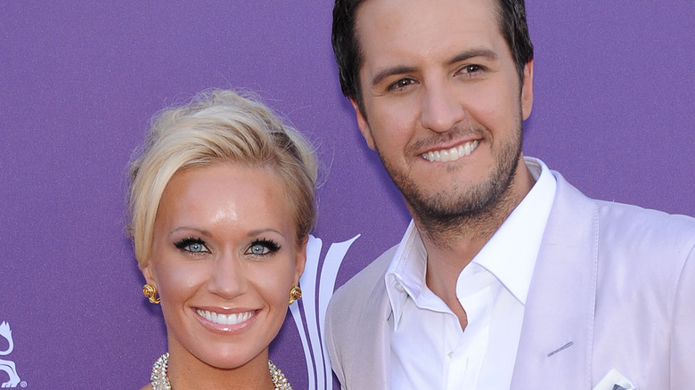 Caroline and Luke Bryan 