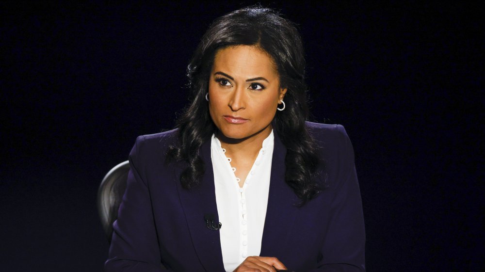 Moderator Kristen Welker at the second 2020 presidential debate