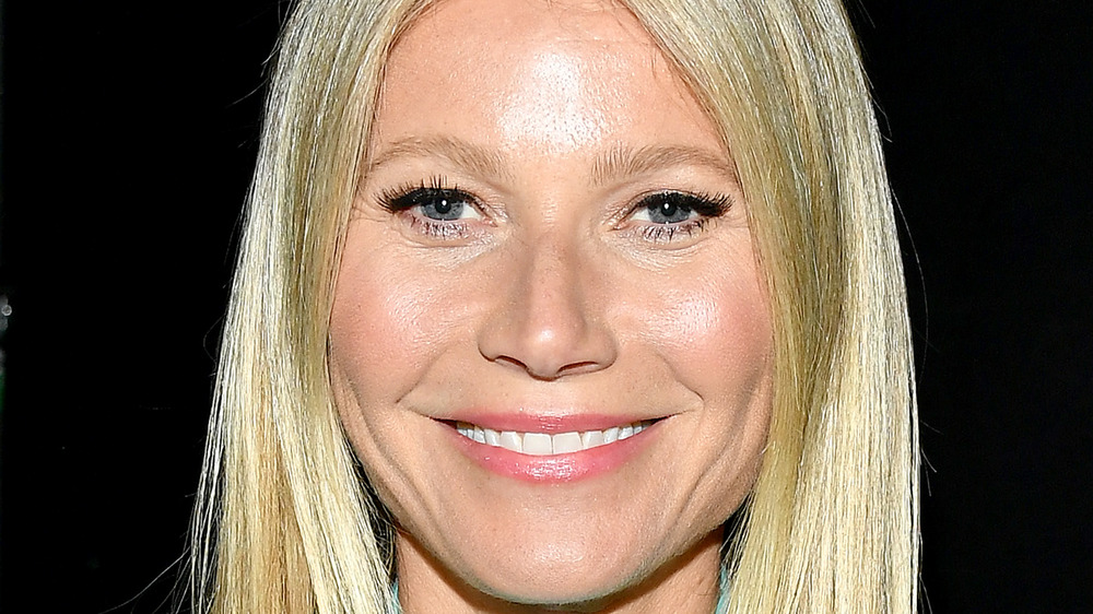 Gwyneth Paltrow before COVID-19 smiling