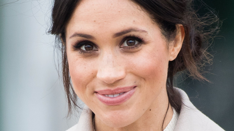 Meghan Markle white coat