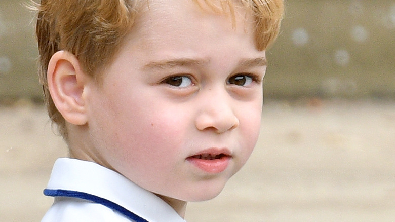 Prince George outside 