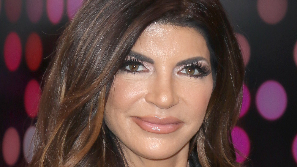 Teresa Giudice poses at an event