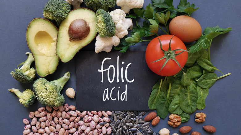 Foods rich in folate