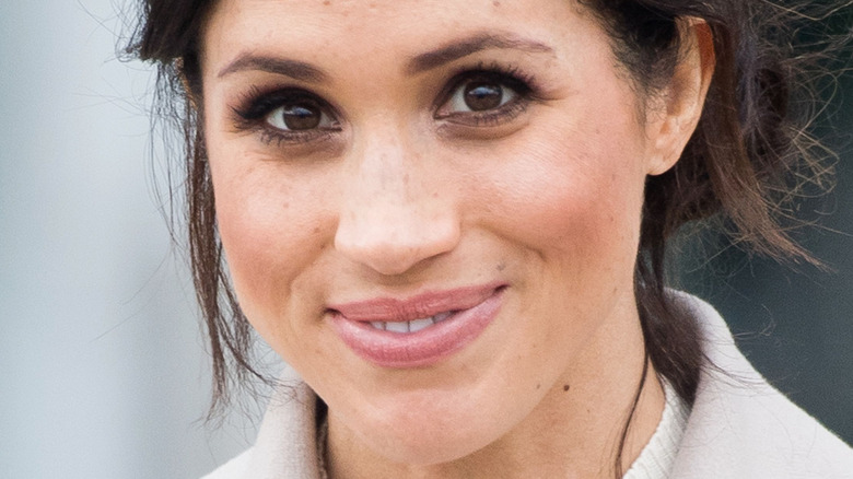 Meghan Markle smiling