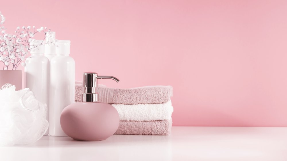 Pink bathroom